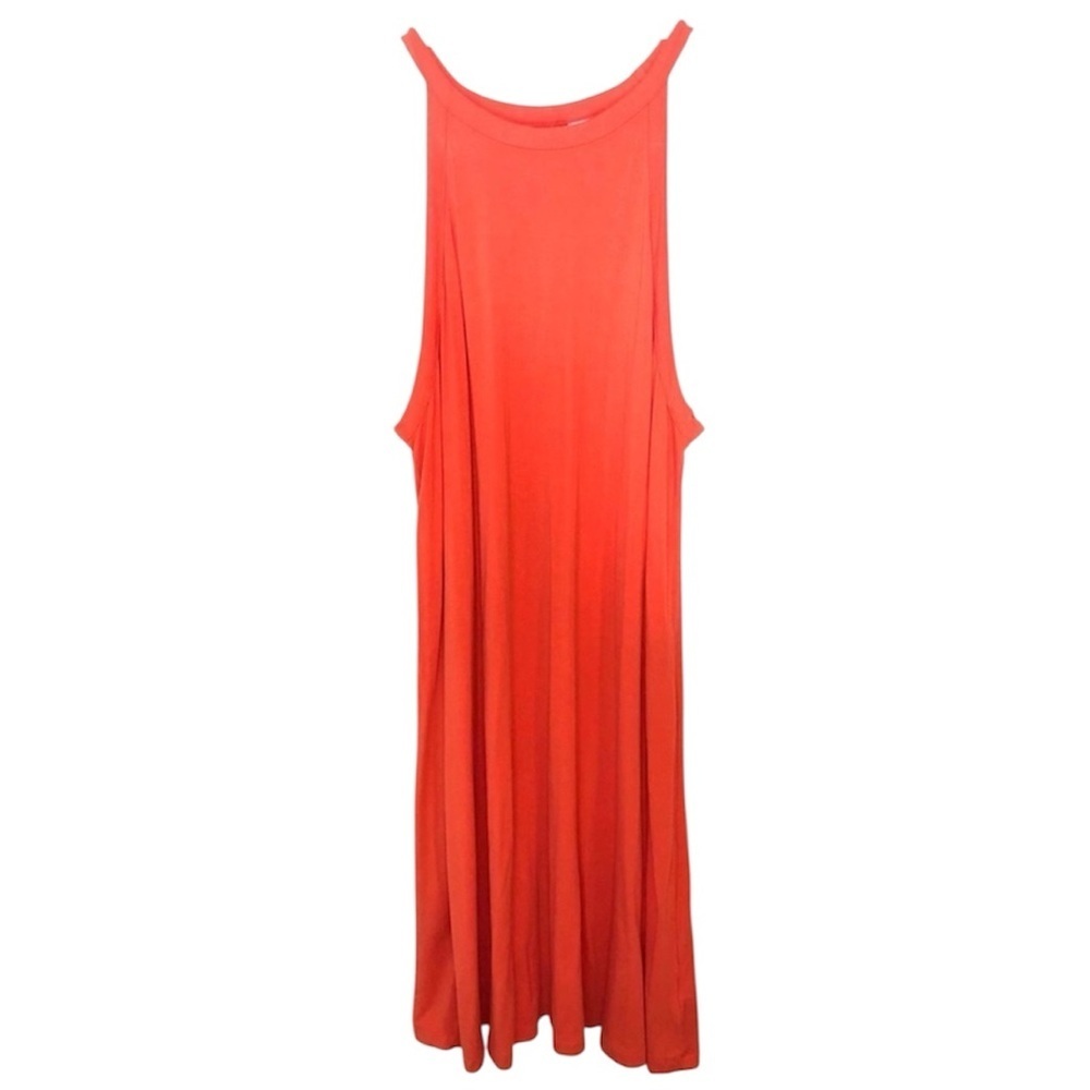 2/$15 Old Navy - Coral Sleeveless Swing Dress | Size Small